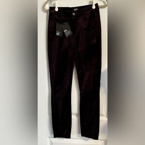 Paige Women's Hoxton Ankle Velvet Ultra Skinny Pant